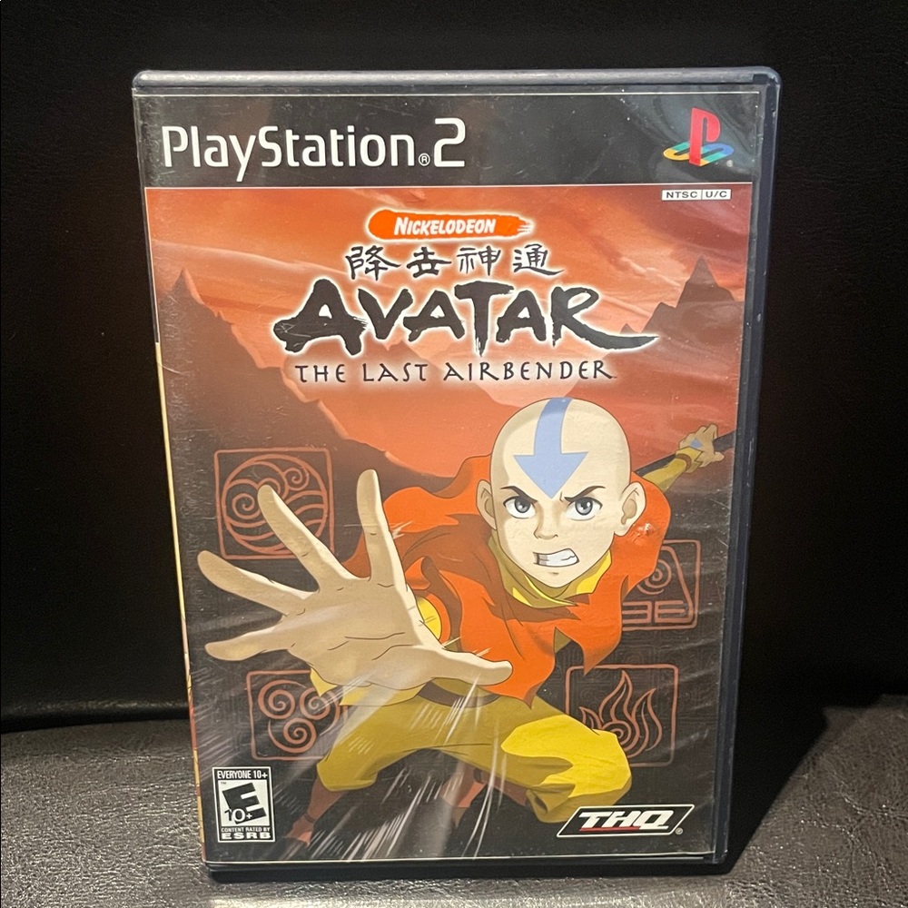 PlayStation 2 Avatar: The Last Airbender Game Excellent working condition